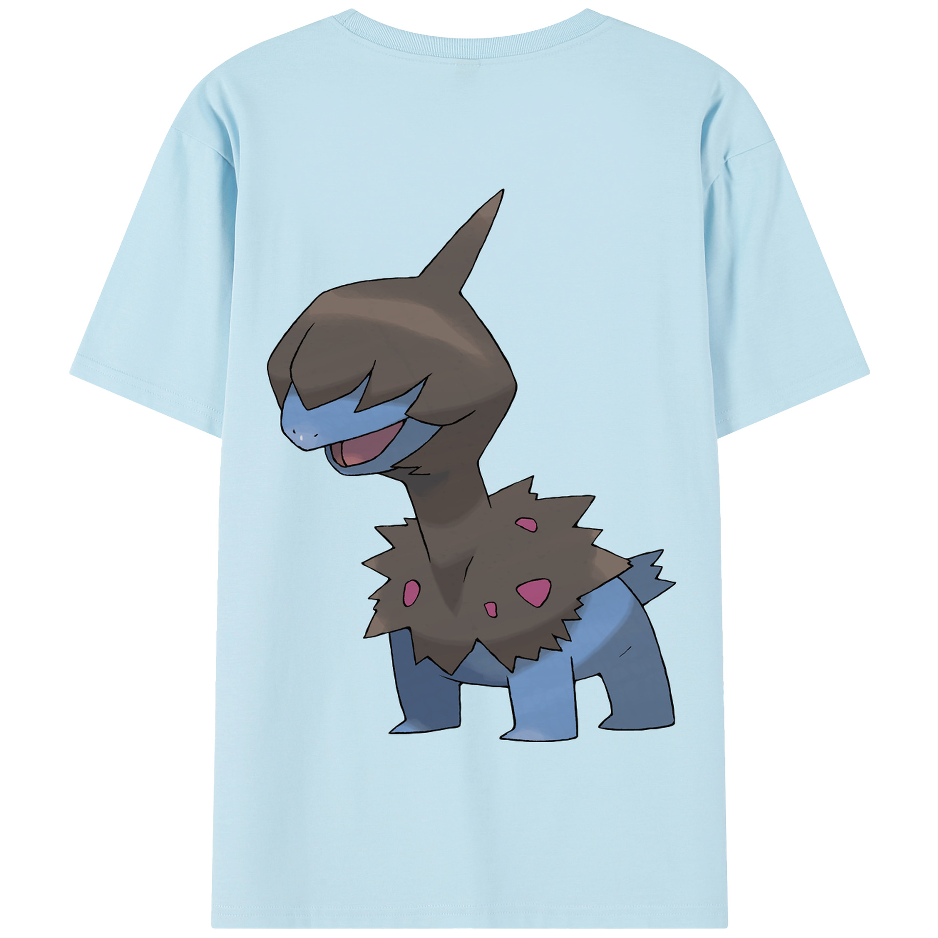 （画像用） ポケットモンスター Pokémon 綿100％半袖Tシャツ（背面プリント）